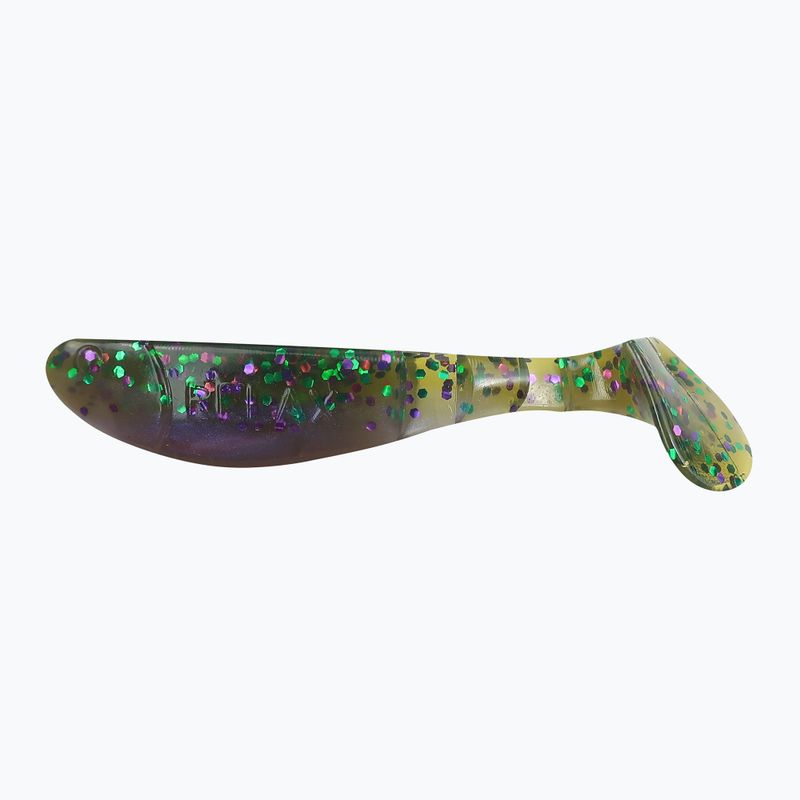Przynęta gumowa Relax Kopyto 2.5 Laminated 4 szt. purple pearl watermelon/purple green glitter