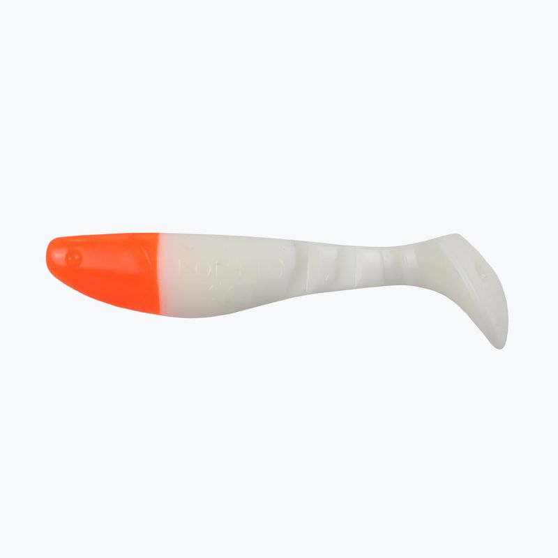 Przynęta gumowa Relax Kopyto 3 Head 4 szt. white/orange