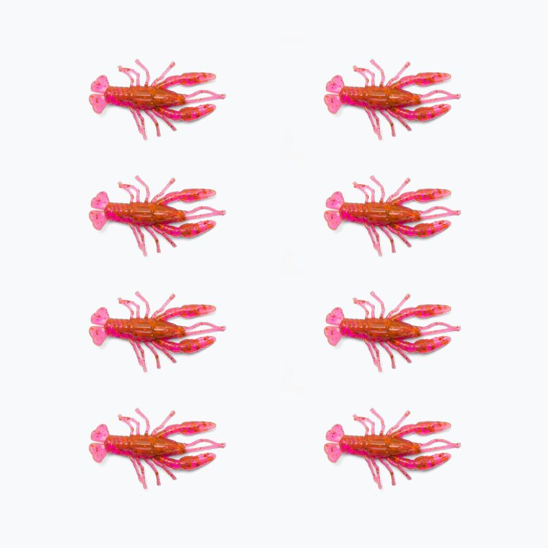 Przynęta gumowa Relax Crawfish 2 Standard 8 szt. crawfish/orange glitter