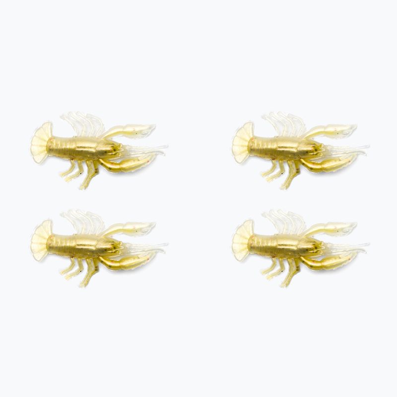 Przynęta gumowa Relax Crawfish 2 Laminated 4 szt. watermelon/black/red glitter/gold pearl