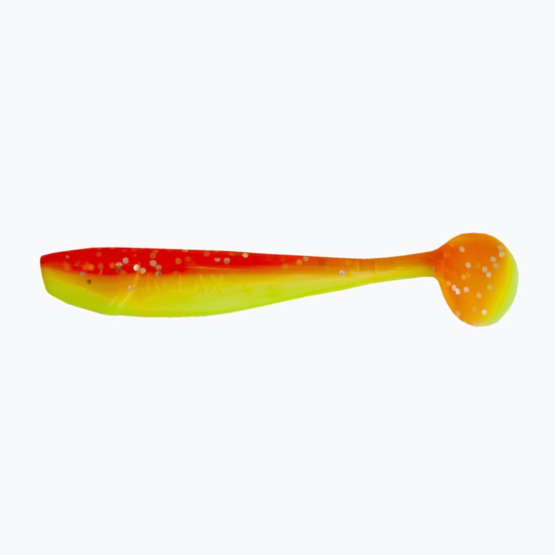 Przynęta gumowa Relax Kingshad 3 Laminated 4 szt. orange/silver glitter/silk