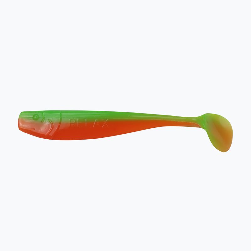 Przynęta gumowa Relax Kingshad 5 Laminated 3 szt. lime/orange