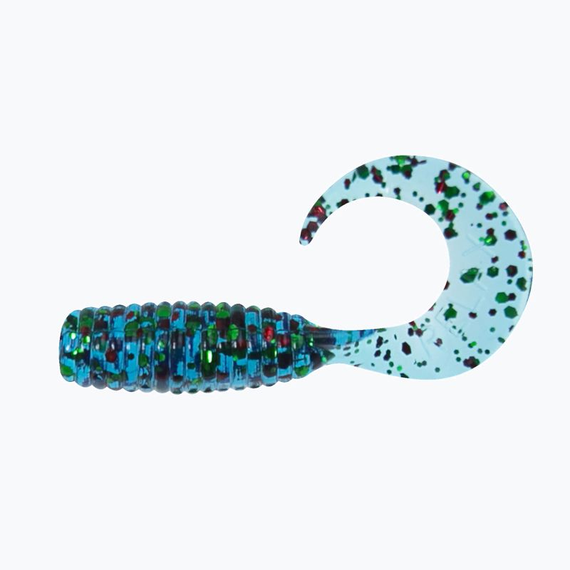 Przynęta gumowa Relax Twister VR1 Standard 8 szt. pylo blue/green/red glitter