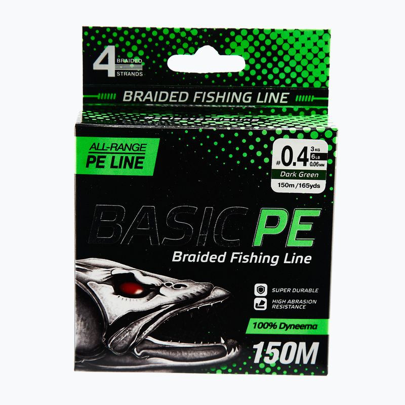 Plecionka Select Basic PE dark green 2