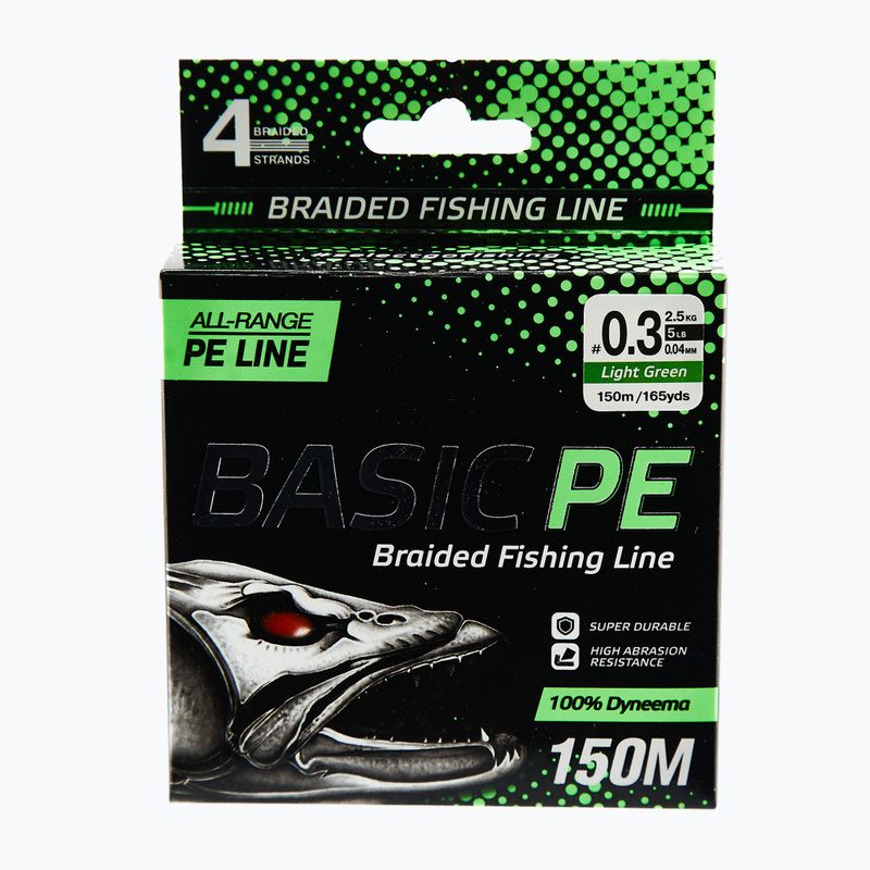 Plecionka Select Basic PE light green 2