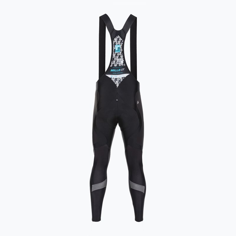 Spodnie rowerowe męskie ASSOS Mille GT Winter Bib Tights black 2