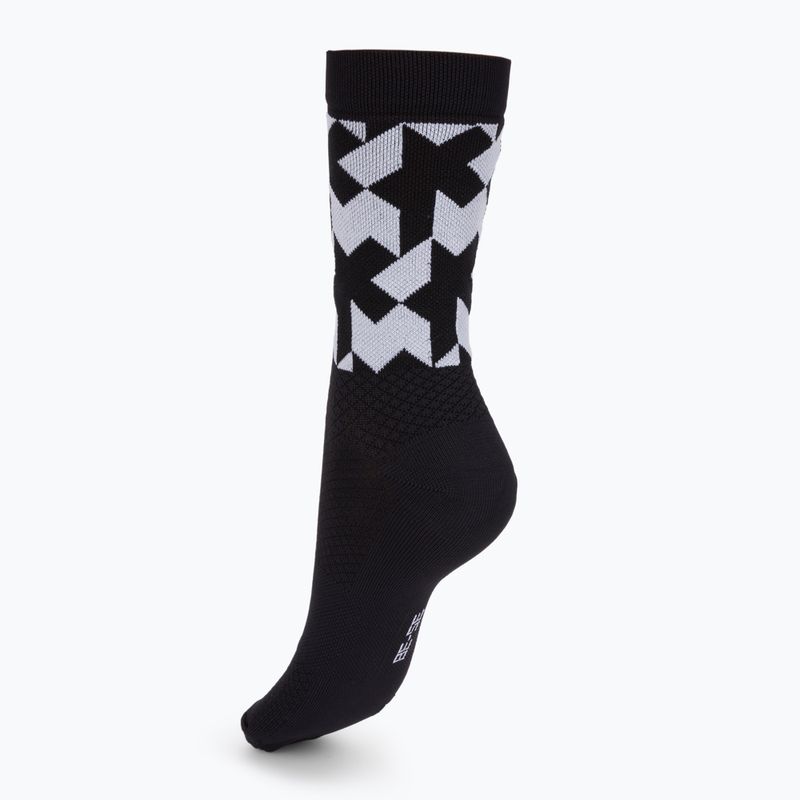 Skarpety ASSOS Monogram EVO black/white 2