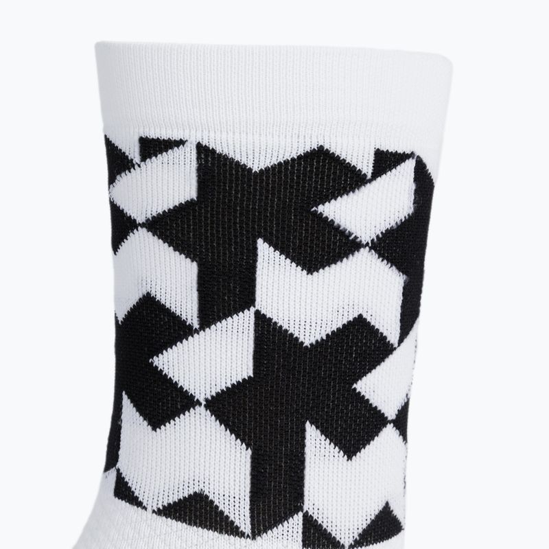 Skarpety ASSOS Monogram EVO holy white 4