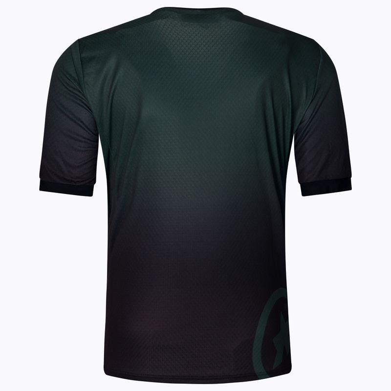 Koszulka rowerowa męska ASSOS Trail Jersey T3 schwarzwald/green 2