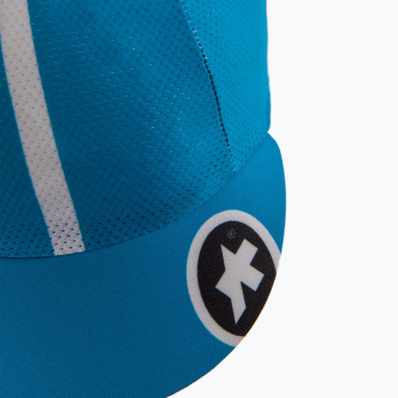 Czapka z daszkiem rowerowa ASSOS Cap cyber blue 4