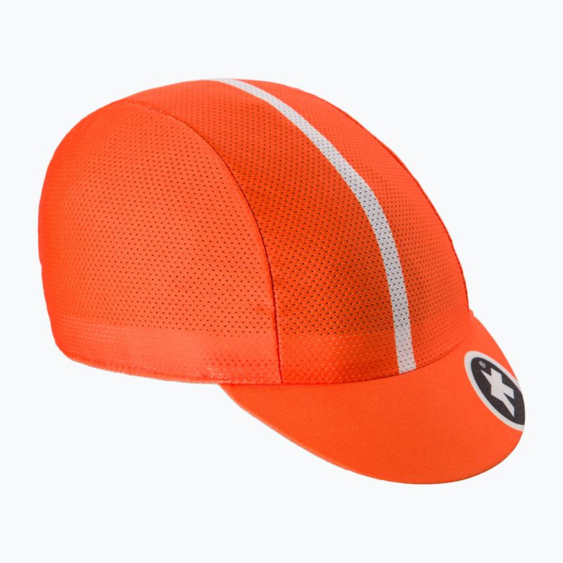 Czapka z daszkiem rowerowa ASSOS Cap droid orange