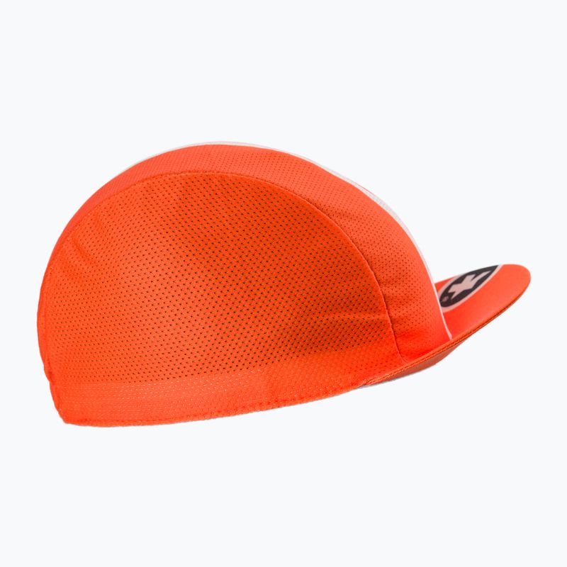 Czapka z daszkiem rowerowa ASSOS Cap droid orange 3