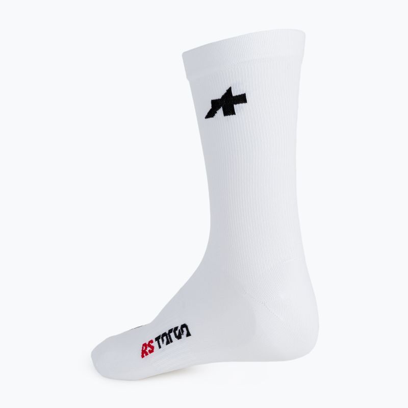 Skarpety ASSOS RS Targa holy white 2