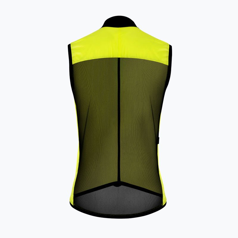 Kamizelka rowerowa męska ASSOS Mille GT C2 Wind optic yellow 2