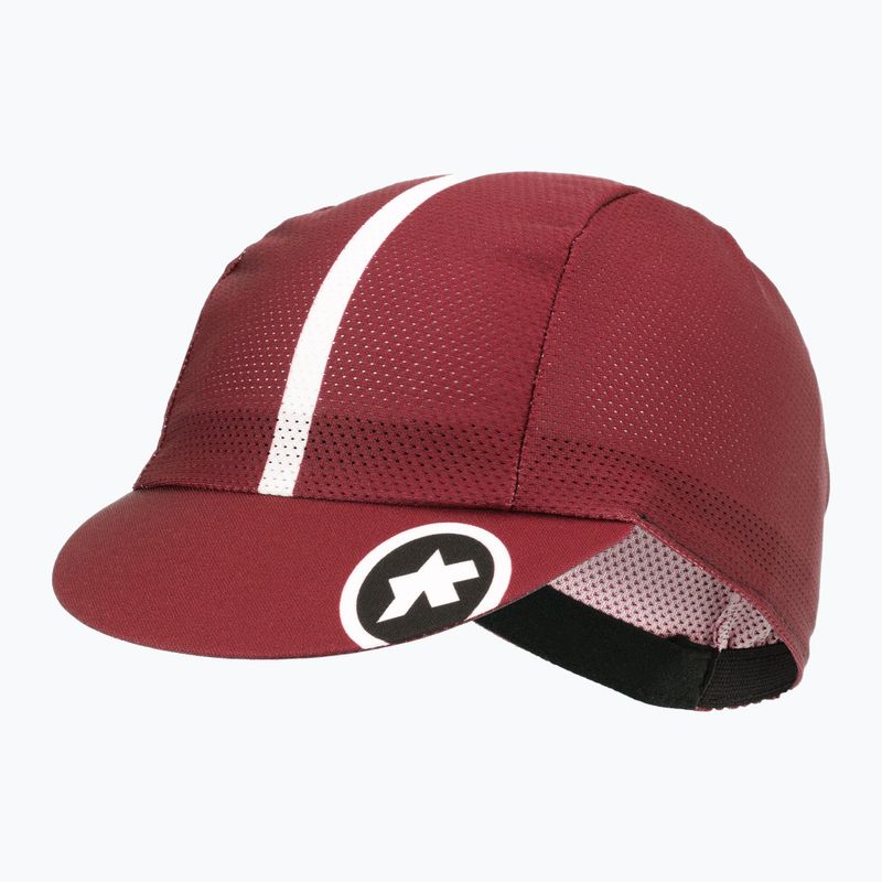 Czapka z daszkiem rowerowa ASSOS Cap bolgheri red 2