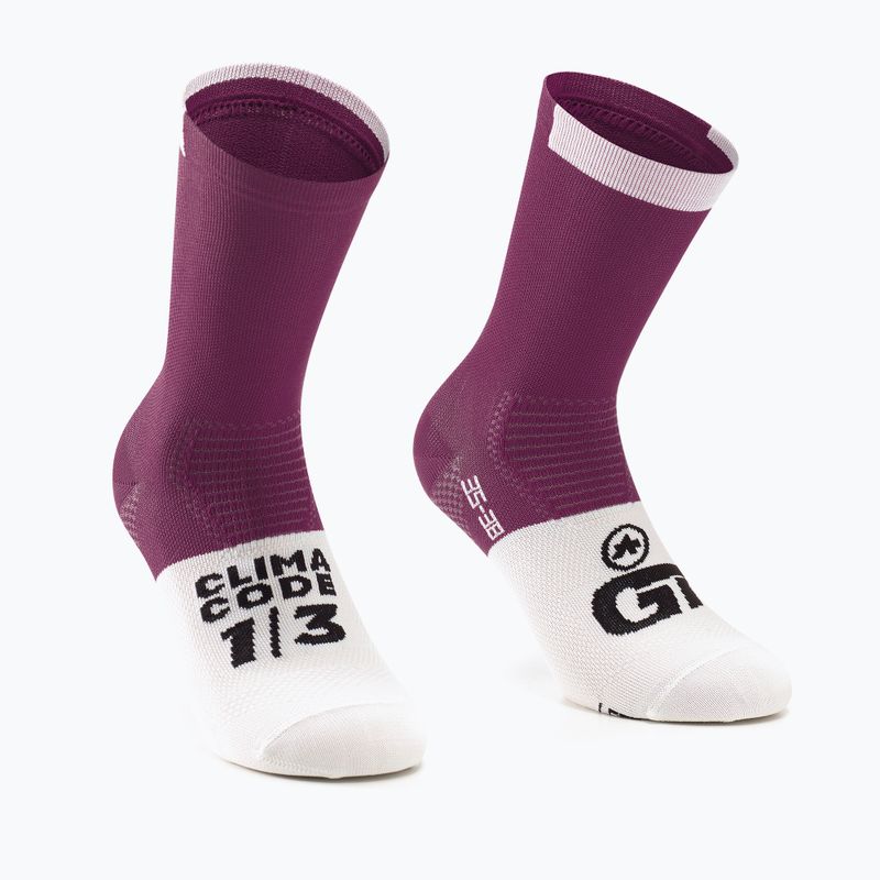 Skarpety ASSOS GT C2 rampant ruby