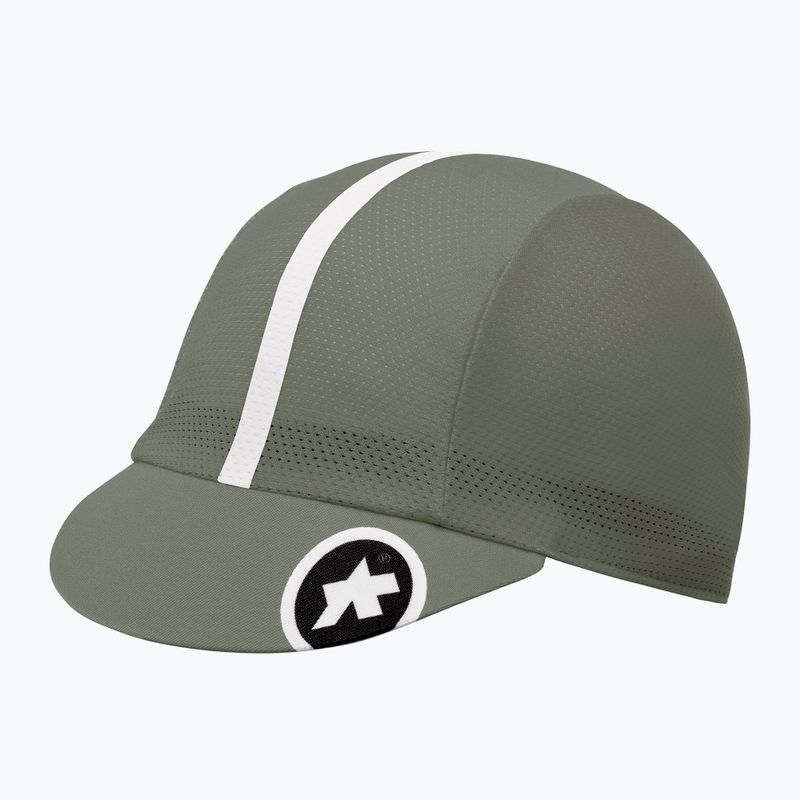 Czapka z daszkiem rowerowa ASSOS Cap titan green