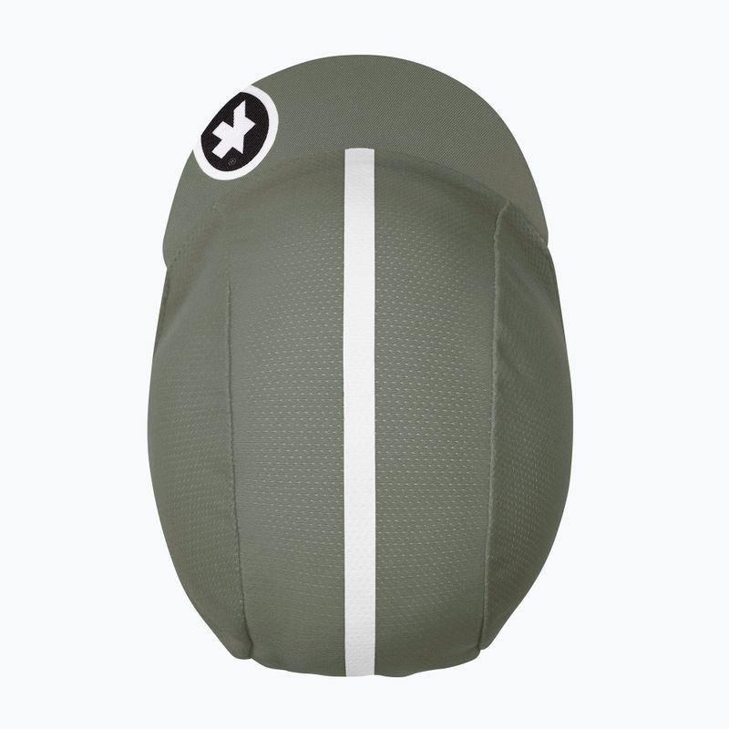 Czapka z daszkiem rowerowa ASSOS Cap titan green 4
