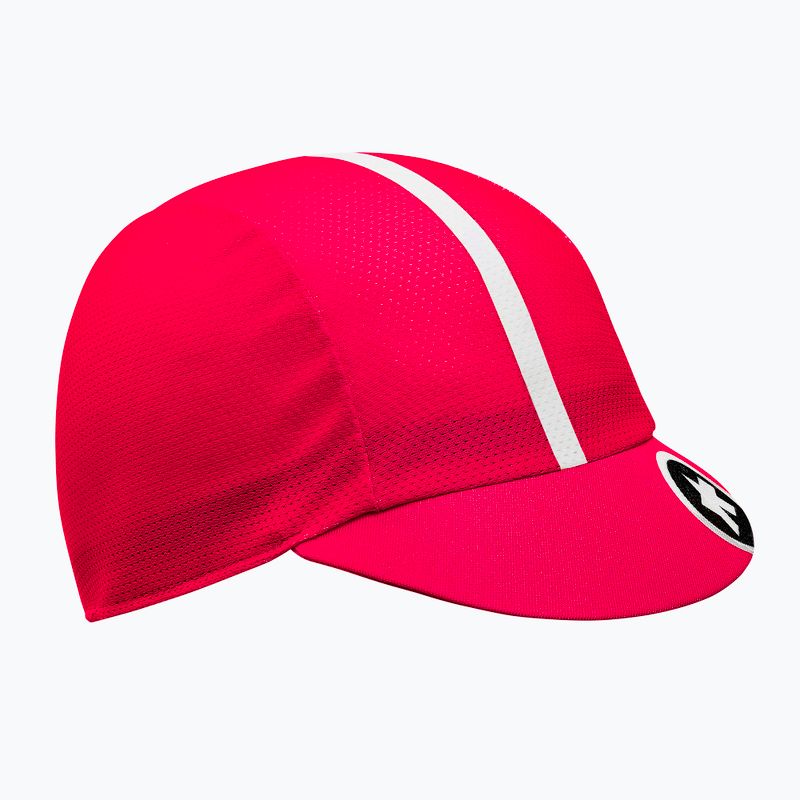 Czapka z daszkiem rowerowa ASSOS Cap lunar red 2