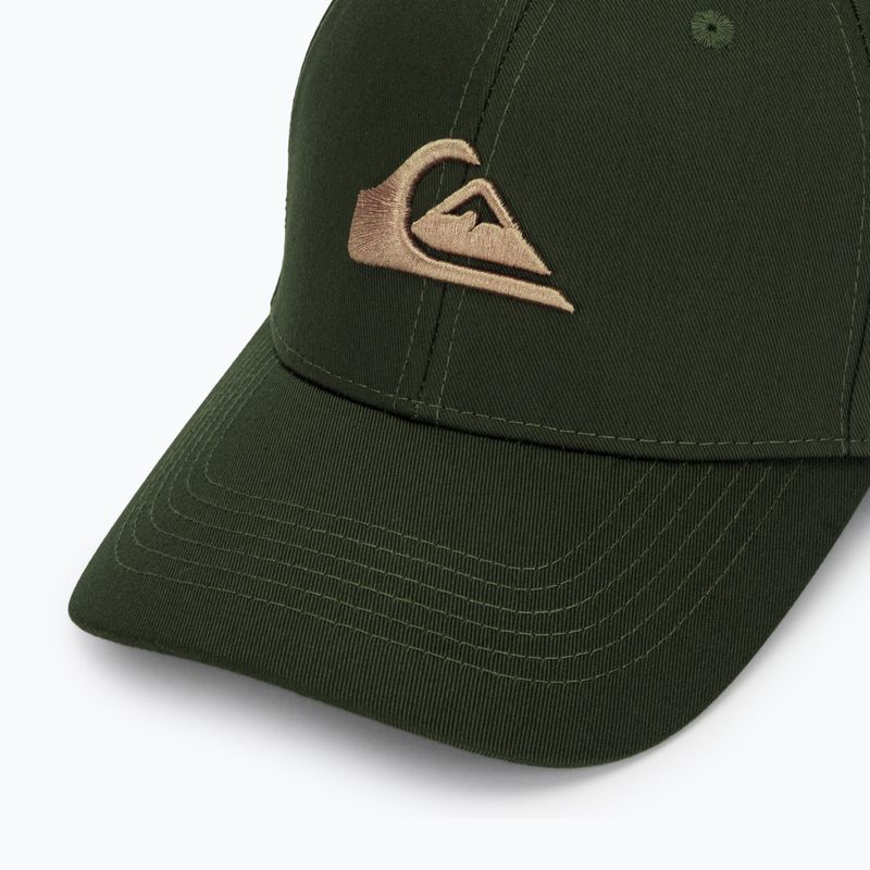 Czapka z daszkiem męska Quiksilver Decades dark olive 3