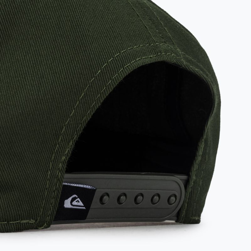 Czapka z daszkiem męska Quiksilver Decades dark olive 4