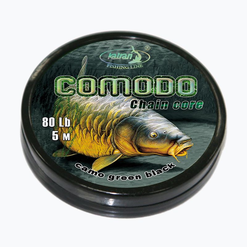 Plecionka karpiowa Leadcore Katran Comodo Chain Core camo/brown/black