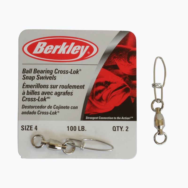 Krętliki spinningowe Berkley Mc Mahon Bb With Snaps Swivel rozmiar 2
