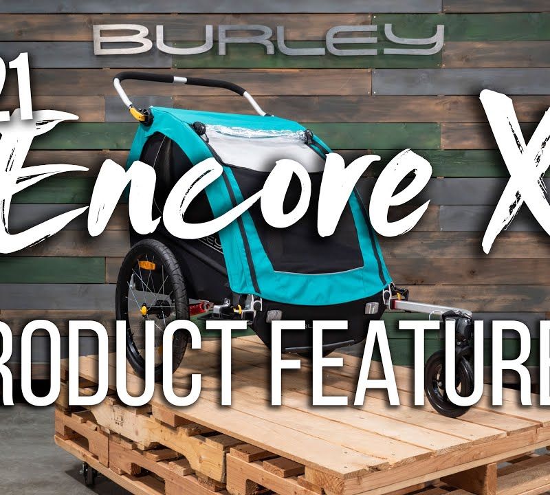 Przyczepka rowerowa Burley Encore X turquoise 15