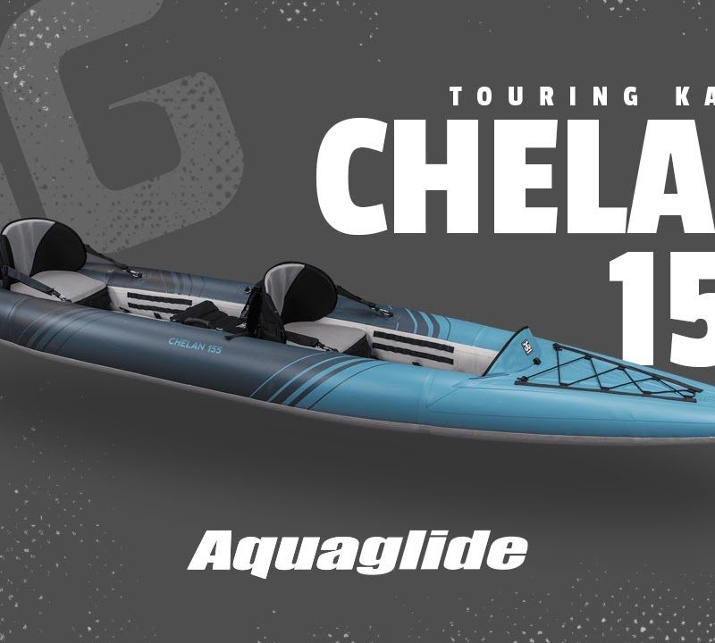 Kajak pompowany 2-osobowy Aquaglide Chelan 155 461 cm 11