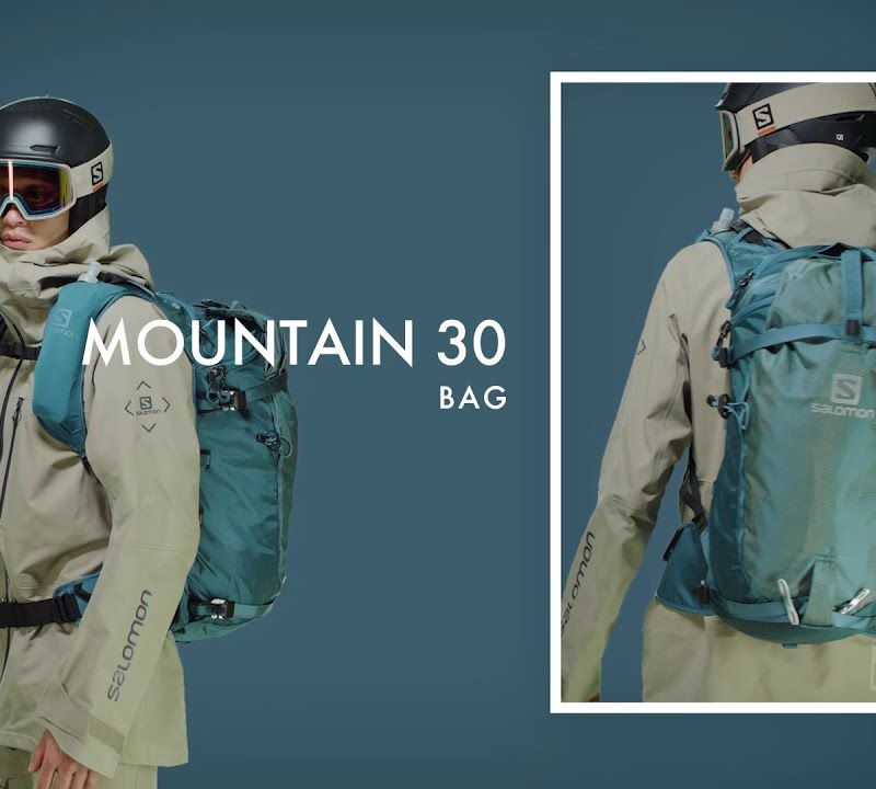 Plecak skiturowy Salomon MTN 30 l black/white 16