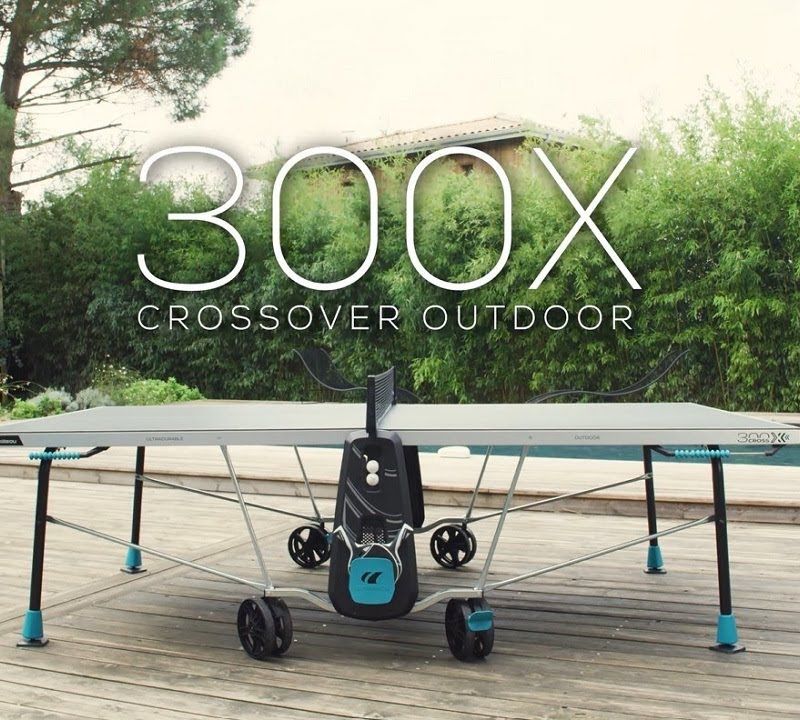 Stół do tenisa stołowego Cornilleau 300X Outdoor niebieski 13