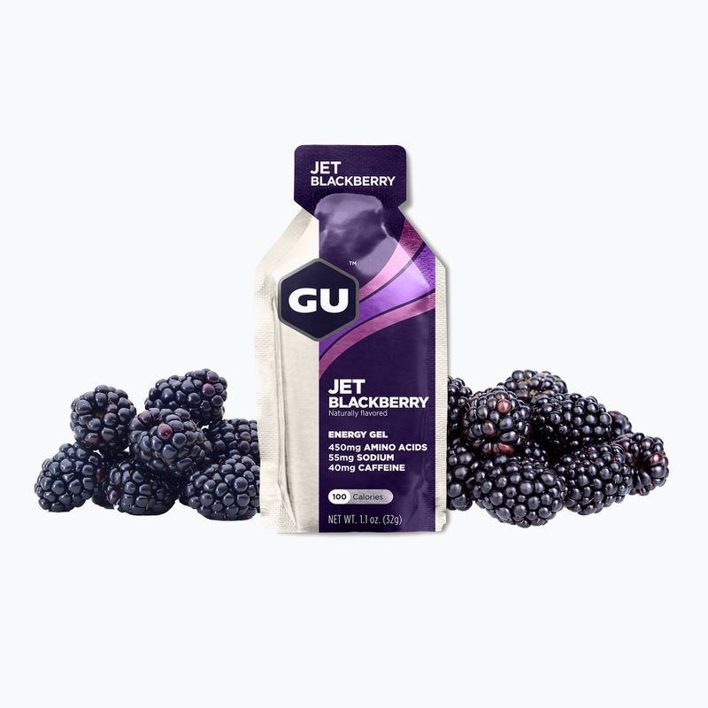 Żel energetyczny GU Energy Gel 32 g jet blackberry 2