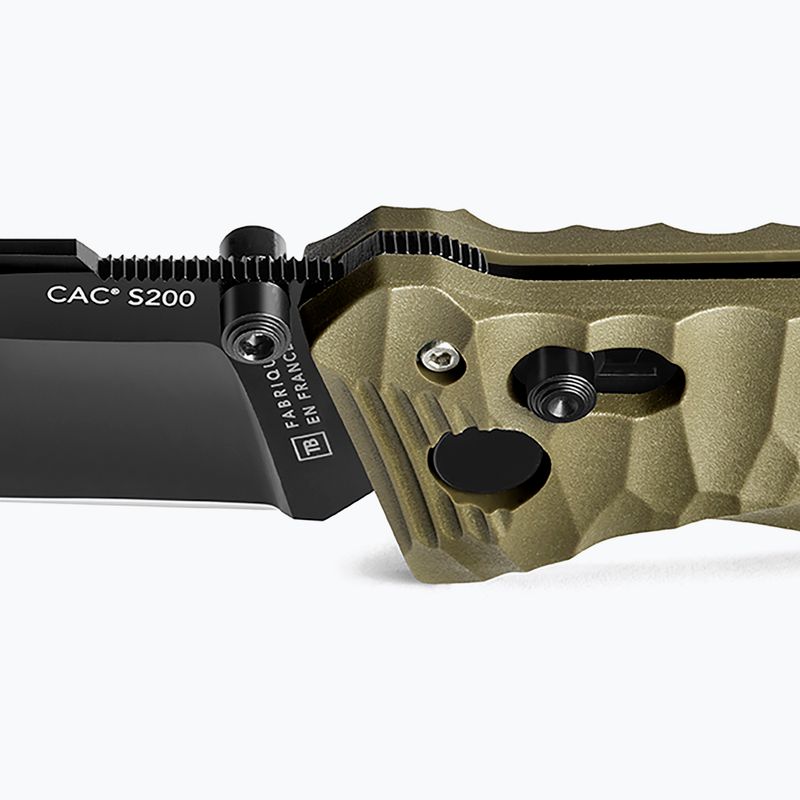 Nóż turystyczny TB Outdoor CAC S200 Lisse PA6 GF khaki 6