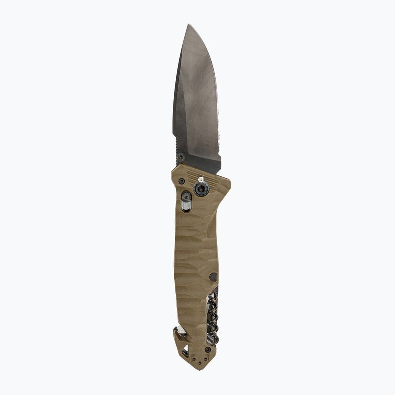 Nóż turystyczny TB Outdoor CAC Serration Manche Toxifie PA6 GF khaki 2