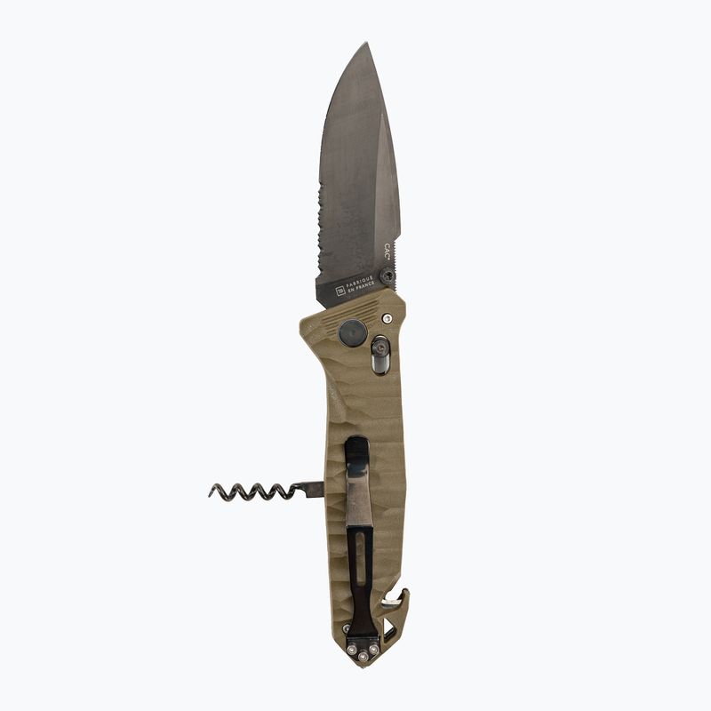 Nóż turystyczny TB Outdoor CAC Serration Manche Toxifie PA6 GF khaki 5