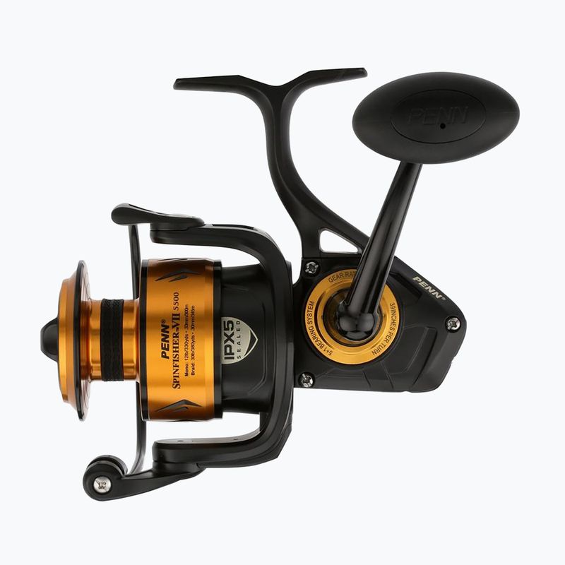 Kołowrotek spinningowy Penn Spinfisher VII Spinning Reel black/gold 4