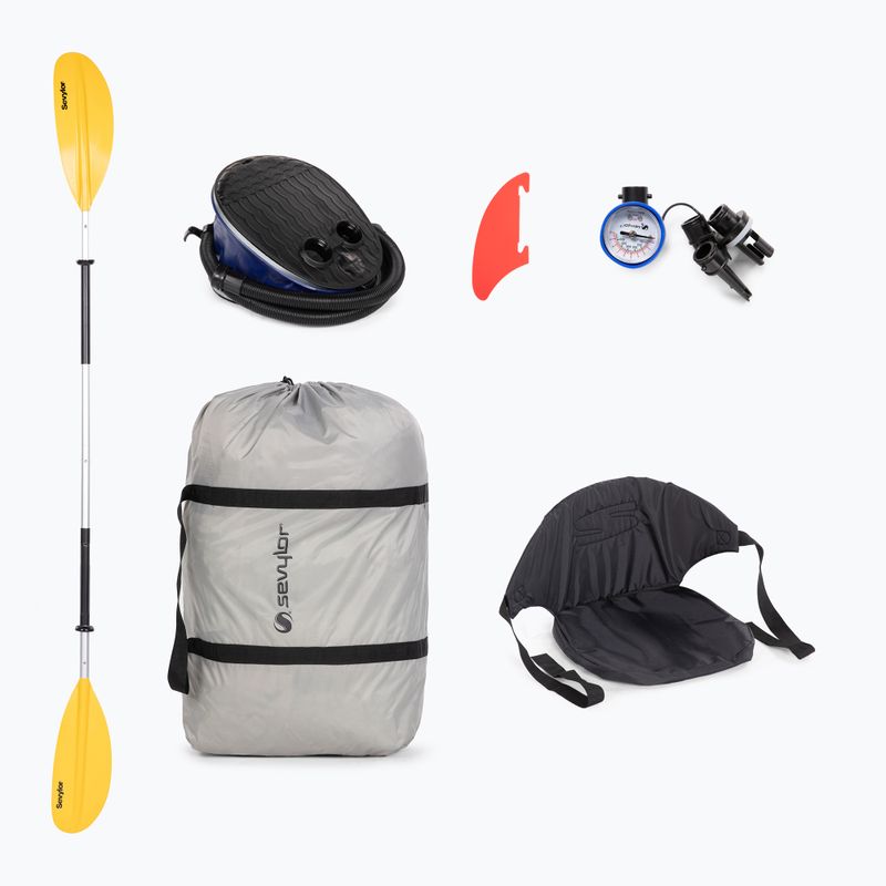 Kajak pompowany 2-osobowy Sevylor Colorado Kit 331 cm yellow/grey 9