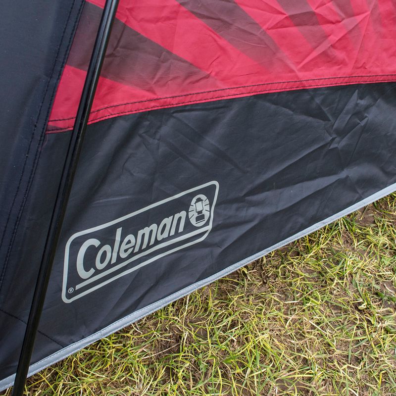Namiot kempingowy 3-osobowy Coleman The Blackout 3 red/black 9