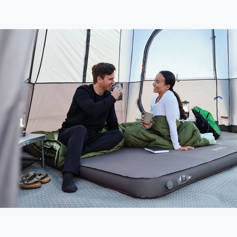 Mata samopompująca Coleman Supercomfort 12 Double grey 4