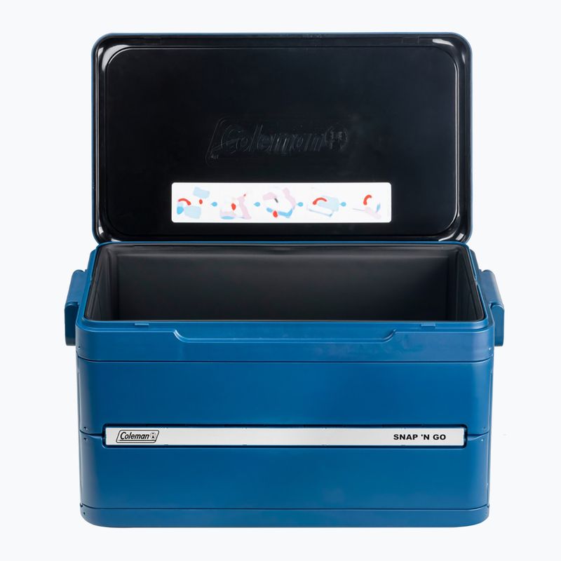 Lodówka turystyczna Coleman Cooler Snap 45qt 43 l navy 4