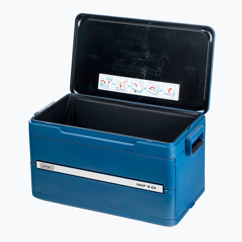 Lodówka turystyczna Coleman Cooler Snap 45qt 43 l navy 5