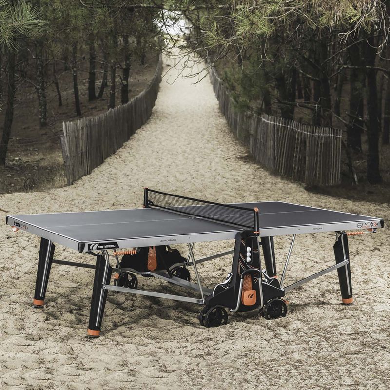 Stół do tenisa stołowego Cornilleau 600X Outdoor czarny 10