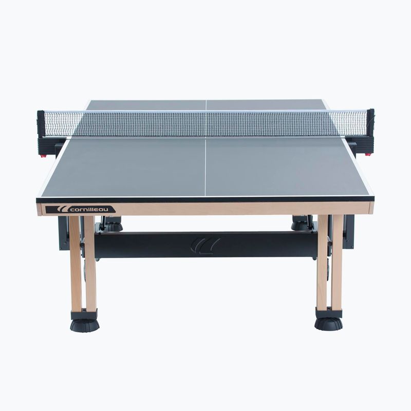 Stół do tenisa stołowego Cornilleau Competition 850 Wood ITTF Indoor 2021 szary 2
