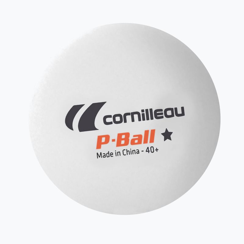 Piłeczki do tenisa stołowego Cornilleau P-Ball* ABS EVOLUTION 72 szt. white 2