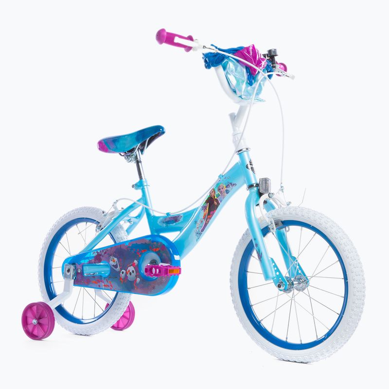 Rower dziecięcy Huffy Frozen EZ-Build 16" blue/white/purple
