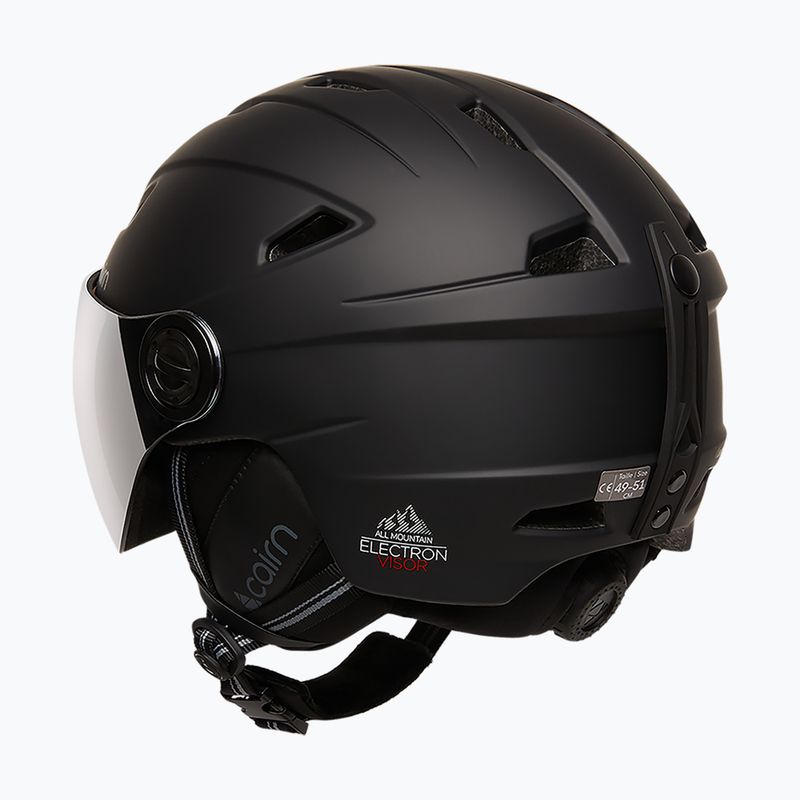 Kask narciarski Cairn Electron Visor black 2