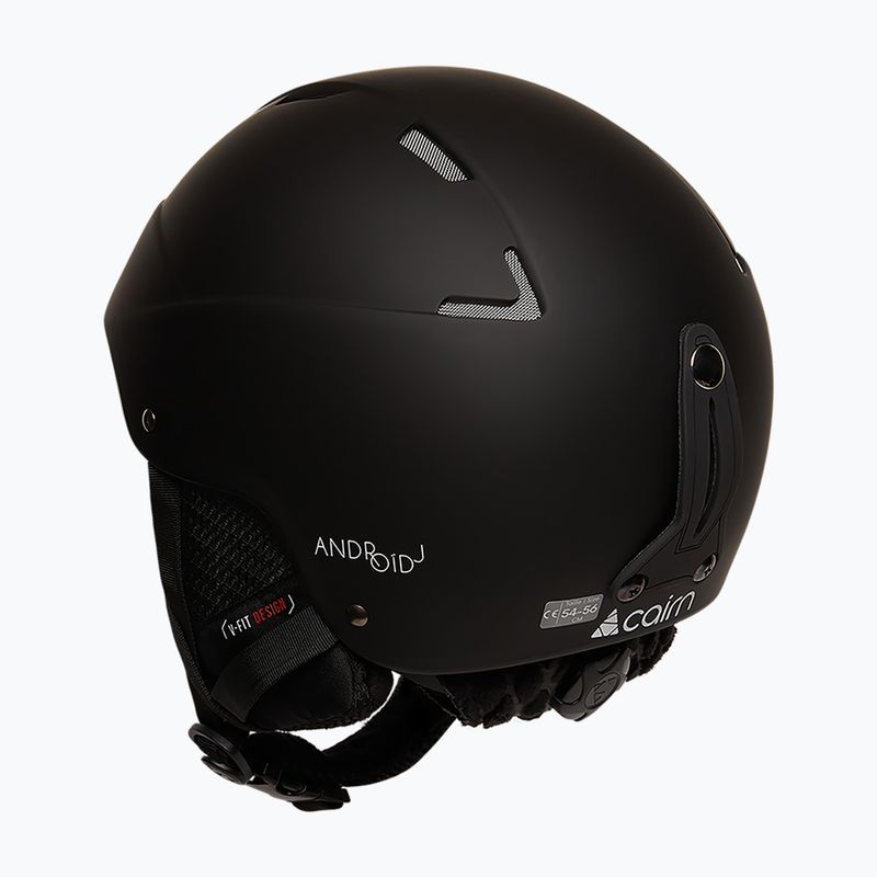 Kask narciarski dziecięcy Cairn Android Jr matte black 2