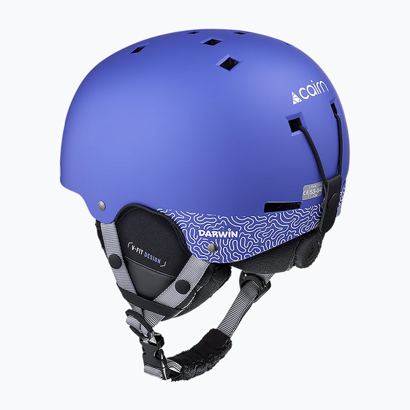 Kask narciarski dziecięcy Cairn Darwin Jr mat blue 2