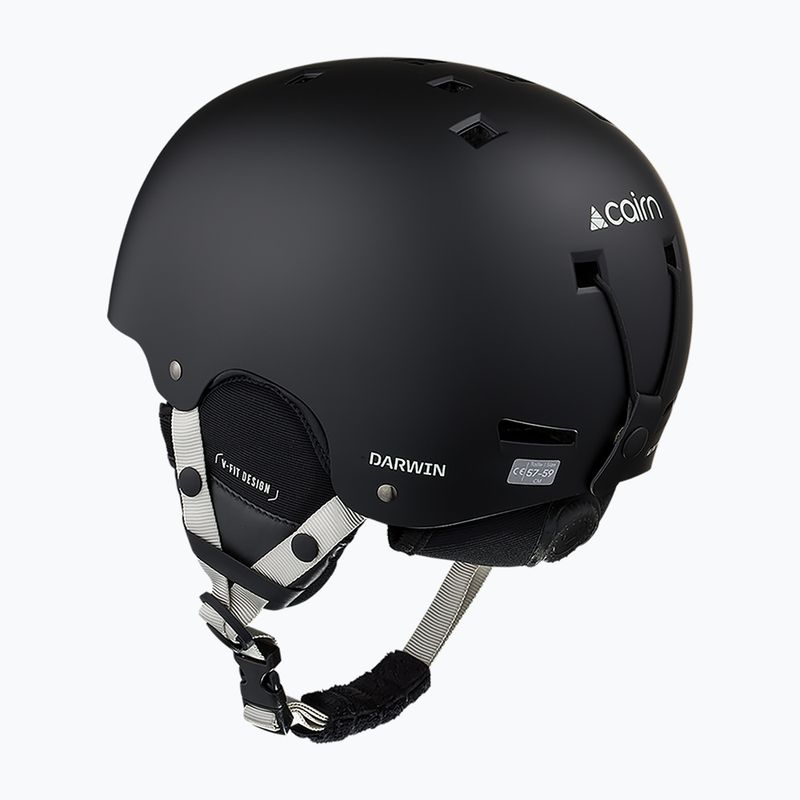 Kask narciarski Cairn Darwin mat black agate gray 2