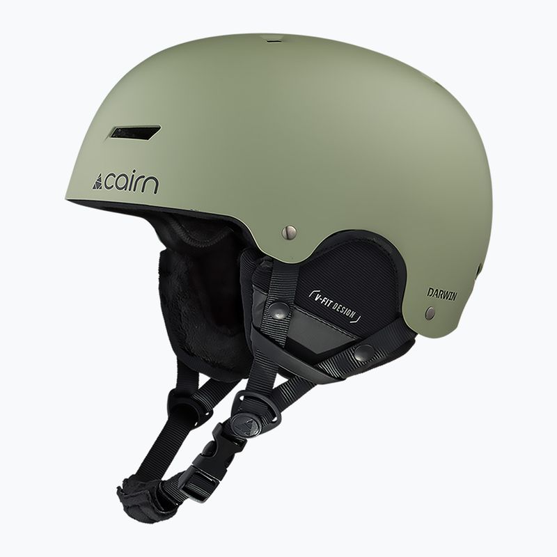 Kask narciarski Cairn Darwin mat light khaki